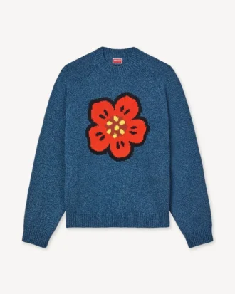 コットンウール製「Boke Flower」ジャンパー