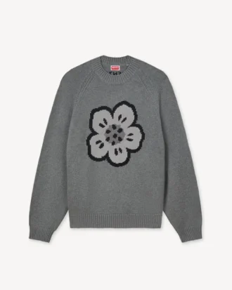 コットンウール製「Boke Flower」ジャンパー