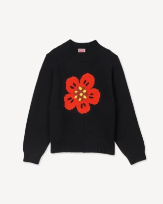 コットンウール製「Boke Flower」ジャンパー