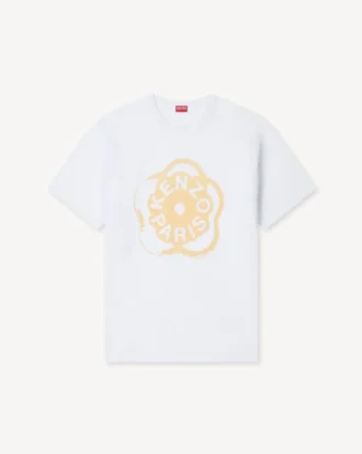 『Boke Flower 2.0』コットン製ルーズシャツ