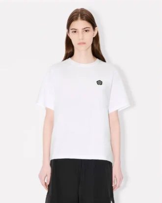 コットン製「Boke Flower 2.0」リラックスシャツ