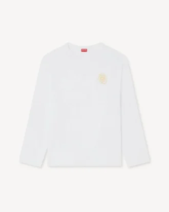 コットン製「Boke Flower 2.0」長袖Tシャツ