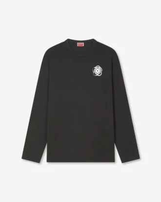 コットン製「Boke Flower 2.0」長袖Tシャツ