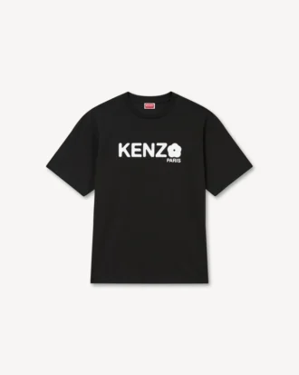 コットン製「Boke Flower 2.0」オーバーサイズTシャツ