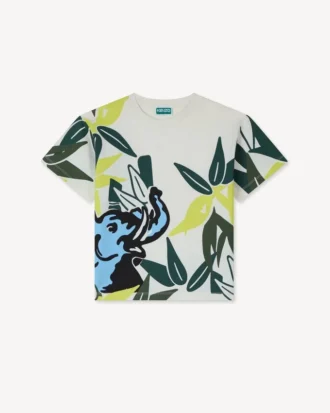 コットン製「Eden Jungle」シャツ