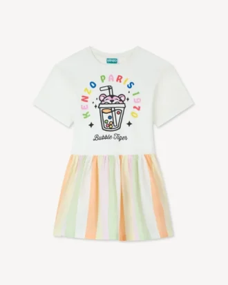 コットン製「Happy Sweet」ドレス