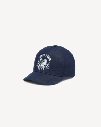 デニム製「Kenzo」キャップ