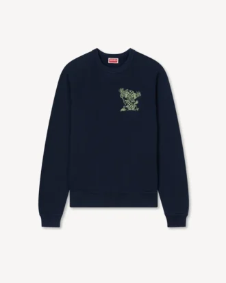 Kenzo カートゥーン 刺繍入りコットンスウェットシャツ