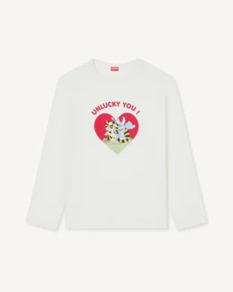 Kenzo カートゥーン コットン製長袖シャツ
