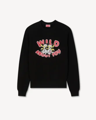 コットン製「Kenzo ワイルドタイガー」スウェットシャツ