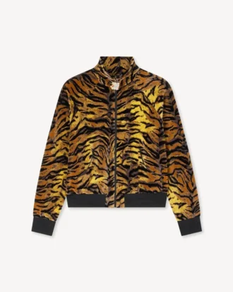 Kenzo「タイガー」トラックジャケット（ベルベットジャカード）