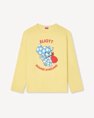 Kenzo カートゥーン コットン製長袖シャツ