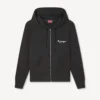 Kenzo ワイルドタイガー コットン製ジップアップフーディ