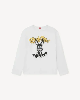 Kenzo カートゥーン ロングスリーブシャツ（コットン）