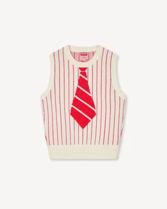 Kenzo トロンプ・ル・イール ウールコットン ベスト