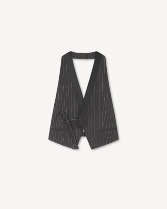 Kenzo ウィンターホリデーズ キモノ バックレスベスト
