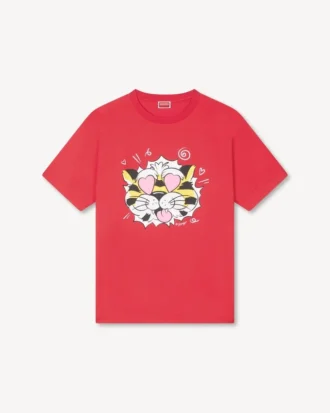Kenzo ワイルドタイガー オーバーサイズシャツ（コットン）