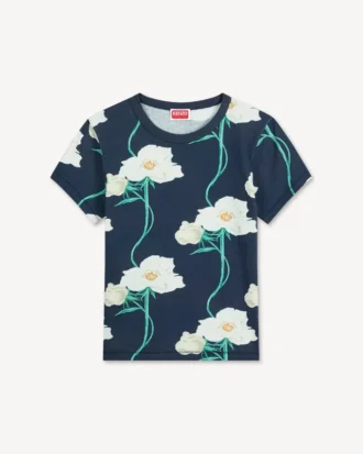 Kenzo アーカイブ ローズ シャツ（コットン）