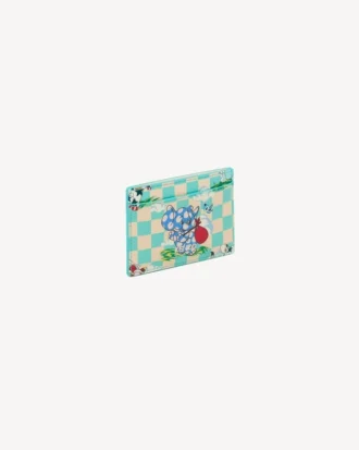 Kenzo カートゥーン レザー製カードホルダー