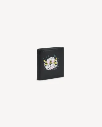 Kenzo ワイルドタイガー レザー製ミニ折りたたみ財布