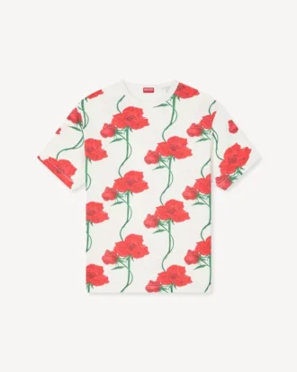 Kenzo アーカイブ ローズ シャツ（コットン）