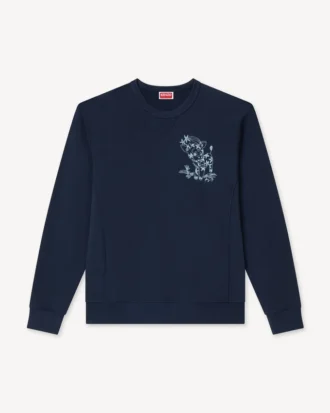 Kenzo カートゥーン 刺繍入りアウトライン スウェットシャツ（コットン）
