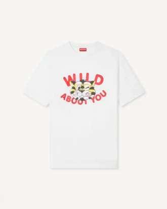 Kenzo ワイルドタイガー コットンシャツ