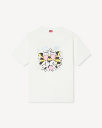 Kenzo ワイルドタイガー オーバーサイズシャツ（コットン）