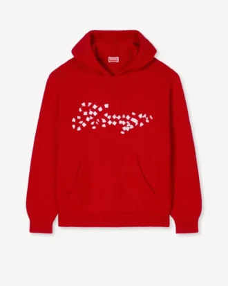 Kenzo ウィンターホリデーズ コットン＆ウール 刺繍入りフーディ