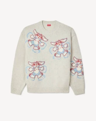 Kenzo ウィンターホリデーズ 刺繍入りウールジャンパー