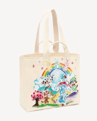 Kenzo カートゥーン ラージ トートバッグ（キャンバス）