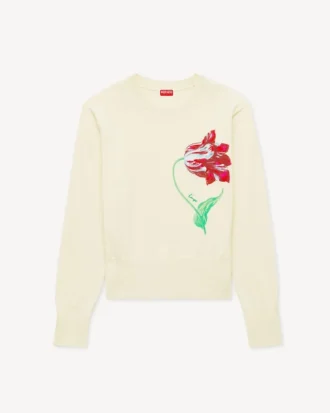 Kenzo チューリップ コットンウール ジャンパー