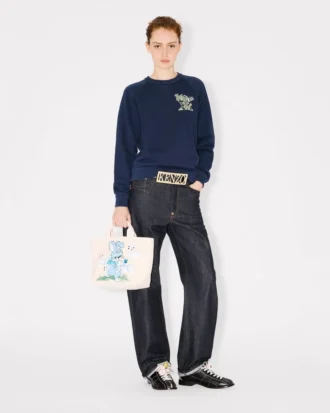 Kenzo カートゥーン スモール トートバッグ（キャンバス）