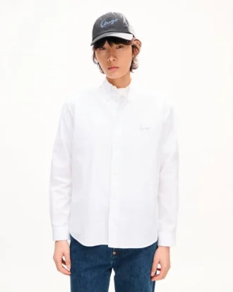 Kenzo シグネチャー シーサーカーコットン カジュアルシャツ