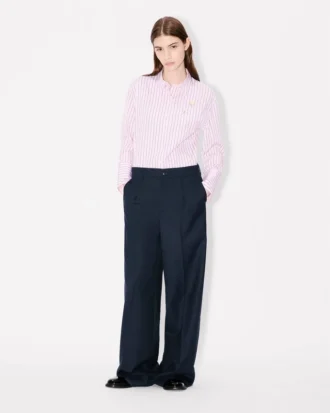 Kenzo ウィーヴ ウールジャカード ワイドレッグパンツ