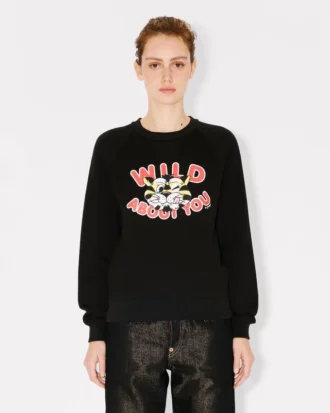 コットン製「Kenzo ワイルドタイガー」スウェットシャツ