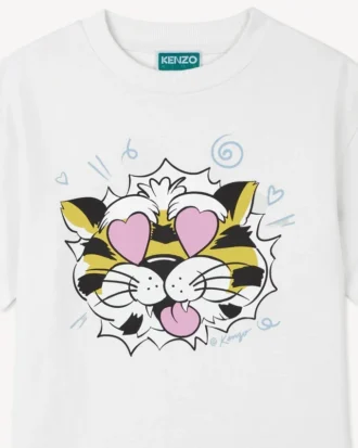 Kenzo ワイルドタイガー コットンシャツ