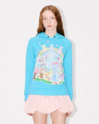Kenzo カートゥーン コットン製スキニーフーディ