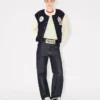 Kenzo バッジ オーバーサイズ バーシティ ブルゾン（ウール）