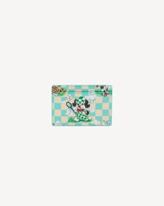 Kenzo カートゥーン レザー製カードホルダー