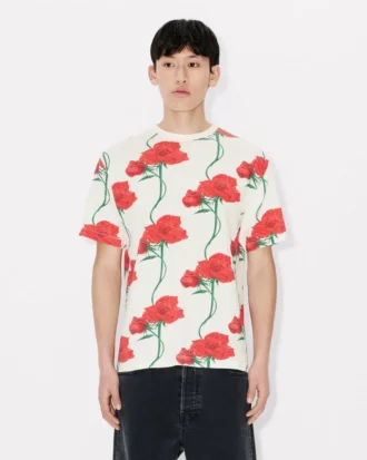 Kenzo アーカイブ ローズ シャツ（コットン）