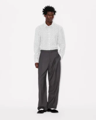 Kenzo ウィーヴ ストレートテーラードパンツ（ウールジャカード）