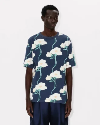Kenzo アーカイブ ローズ シャツ（コットン）