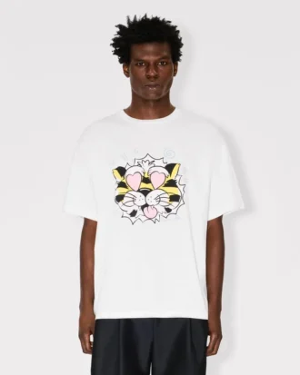 Kenzo ワイルドタイガー オーバーサイズシャツ（コットン）