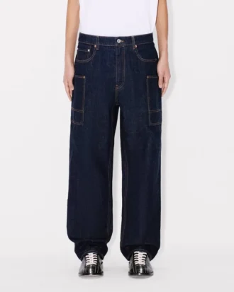 Kenzo ウィンターホリデーズ カーゴ モンキーフィット ジーンズ（日本産デニム）