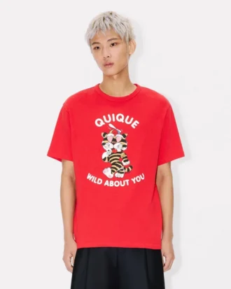 Kenzo カートゥーン ジェンダーレス シャツ（コットン）
