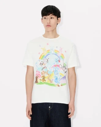 Kenzo カートゥーン ジェンダーレス シャツ（コットン）