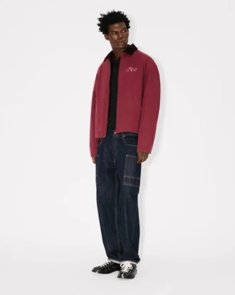 Kenzo ウィンターホリデーズ コットン製刺繍入りユーティリティジャケット