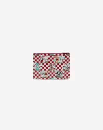 Kenzo カートゥーン レザーポーチ