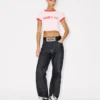Kenzo ワーズ コットン製クロップドシャツ